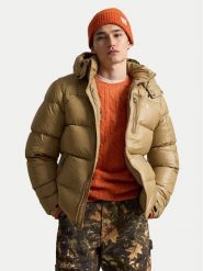 Polo Ralph Lauren Kurtka puchowa 710968281501 Beżowy ciemny Regular Fit. Brązowe kurtki Polo Ralph Lauren, m, bez wzorów, z puchu, bez kaptura. Za 2,699.00 zł.