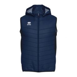 Kamizelki/Bezrękawniki Errea Scozia Bezrękawnik Ad Niebieski Dorośli. Niebieskie kamizelki sportowe ERREA, s, bez wzorów, z bawełny, z kapturem. Za 343.99 zł.