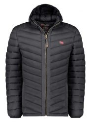 Geographical Norway Kurtka pikowana "Carliti" w kolorze czarnym rozmiar: 3XL. Czarne kurtki Geographical Norway, xl, bez wzorów, bez kaptura. Za 165.31 zł.