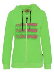 Plein Sport Bluza w kolorze zielonym rozmiar: XL. Zielone bluzy Plein Sport, xl, bez wzorów, bez kaptura. Za 394.45 zł.