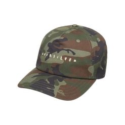 Czapka Snapback dla Mężczyzn QS FRASSNASSA Zielony. Zielone czapki z daszkiem Quiksilver, bez wzorów, z bawełny. Za 139.99 zł.