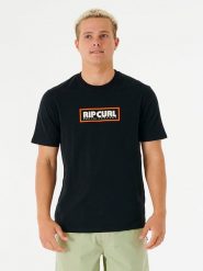 Rip Curl Koszulka w kolorze czarnym rozmiar: S. Czarne bezrękawniki Rip Curl, s, bez wzorów, z bawełny, bez kołnierzyka, bez ramiączek. Za 57.47 zł.