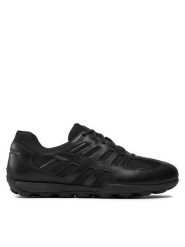 Geox Sneakersy U Snake 2.0 U45GXA 04314 C9999 Czarny. Czarne buty sportowe casual Geox, bez wzorów, z materiału, bez zapięcia. Za 429.99 zł.