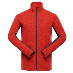 Bluza męska turystyczna szybkoschnąca Alpine Pro Goll 4. Brązowe bluzy bez kaptura Alpine Pro, l, bez wzorów, z elastanu, bez kaptura. Za 299.00 zł.