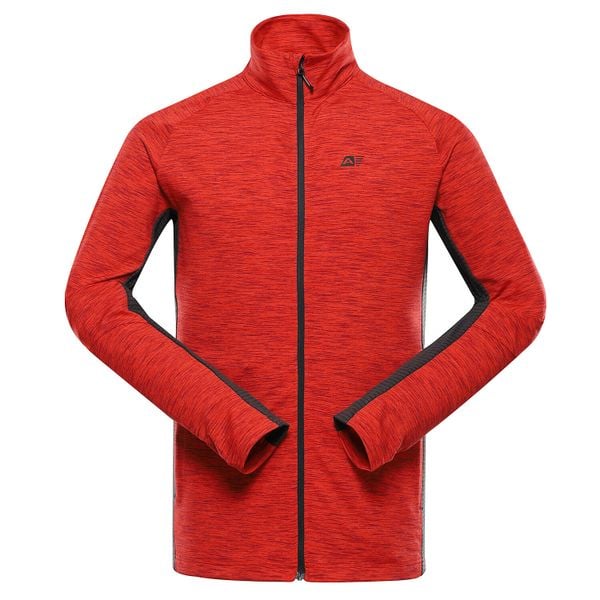 Bluza męska turystyczna szybkoschnąca Alpine Pro Goll 4. Brązowe bluzy bez kaptura Alpine Pro, l, bez wzorów, z elastanu, bez kaptura. Za 299.00 zł.