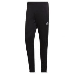 Entrada 22 Training Pants. Czarne spodnie treningowe długie Adidas, xl, bez wzorów, z dresówki. Za 104.00 zł.