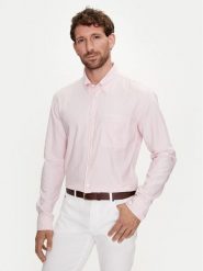 Boss Koszula S-Roan-Bd-E-1P-C-242 50515142 Różowy Slim Fit. Czerwone koszule Boss, m, bez wzorów, z bawełny, bez kołnierzyka, bez ramiączek. Za 499.99 zł.