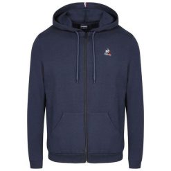 Bluza sportowa męska Le coq sportif Coq Sportif. Niebieskie bluzy z kapturem le coq sportif, m, bez wzorów, z bawełny, z kapturem. Za 302.45 zł.