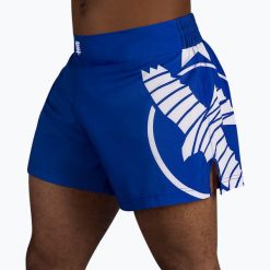 Spodenki treningowe męskie Hayabusa Icon Kickboxing. Niebieskie krótkie spodenki sportowe HAYABUSA, m, bez wzorów. Za 249.99 zł.