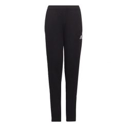 Spodnie treningowe Adidas Entrada 22. Czarne spodnie treningowe długie Adidas, bez wzorów. Za 87.00 zł.