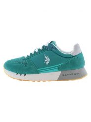 U.S. Polo Assn. Sneakersy w kolorze turkusowym rozmiar: 44. Niebieskie buty sportowe casual U.S. Polo Assn., bez wzorów, z materiału, bez zapięcia. Za 173.99 zł.