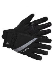 Craft Rękawiczki funkcyjne "Rain Glove 2.0" w kolorze czarnym rozmiar: M. Czarne rękawiczki Craft, bez wzorów, z materiału. Za 134.22 zł.
