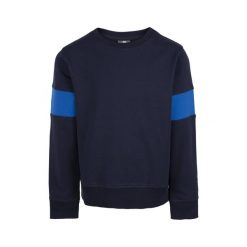 Trespass Antro-męski top z długim rękawem granatowy. Niebieskie bluzki z długim rękawem Trespass, m, bez wzorów, prążkowane, bez kołnierzyka, bez ramiączek. Za 230.99 zł.