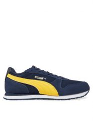Puma Sneakersy ST MILER 401622 11 Granatowy. Niebieskie buty sportowe casual Puma, bez wzorów, ze skóry, bez zapięcia. Za 219.99 zł.