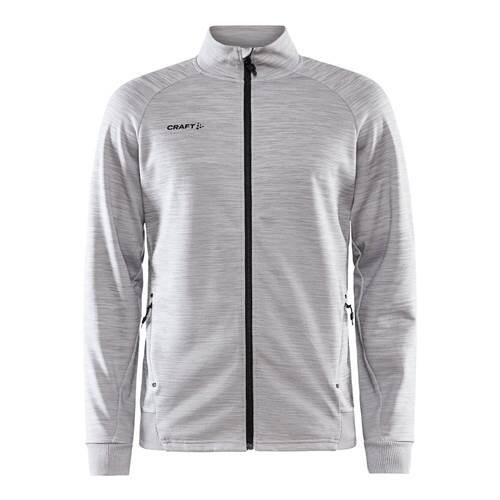 Bluza sportowa męska Craft Adv Unify. Szare bluzy bez kaptura Craft, m, bez wzorów, z poliesteru, bez kaptura. Za 399.00 zł.
