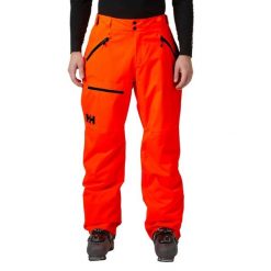 Spodnie narciarskie cargo Helly Hansen Sogn. Brązowe spodnie narciarskie i snowboardowe Helly Hansen, l, bez wzorów, narciarskie. W wyprzedaży za 860.00 zł.