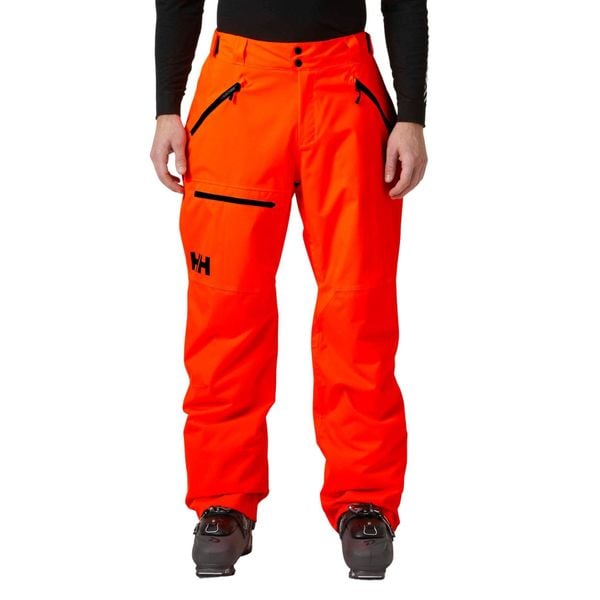 Spodnie narciarskie cargo Helly Hansen Sogn. Brązowe spodnie narciarskie i snowboardowe Helly Hansen, l, bez wzorów, narciarskie. W wyprzedaży za 860.00 zł.