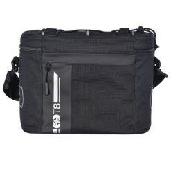 Torba na rower OXC T-serie. Czarne torby na ramię OXFORD, bez wzorów, z materiału, na ramię, bez dodatków. Za 220.25 zł.