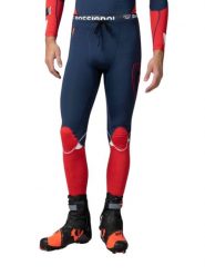 Legginsy Rossignol męskie Infini Compression Race Tights granatowe. Niebieskie legginsy długie sportowe Rossignol, l, bez wzorów, z materiału, na fitness i siłownię. Za 509.00 zł.