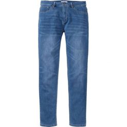 Dżinsy dresowe Regular Fit Tapered bonprix niebieski "used". Jeansy marki Under Armour. Za 79.99 zł.
