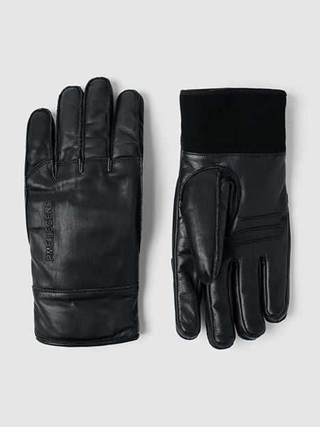 PME Legend Skórzane rękawiczki w kolorze czarnym rozmiar: L/XL. Czarne rękawiczki PME Legend, bez wzorów, z materiału. Za 245.96 zł.