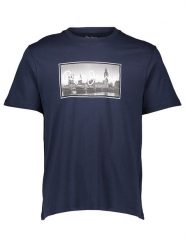 Pepe Jeans Koszulka w kolorze granatowym rozmiar: M. Niebieskie bezrękawniki Pepe Jeans, m, bez wzorów, z bawełny, bez kołnierzyka, bez ramiączek. Za 84.45 zł.