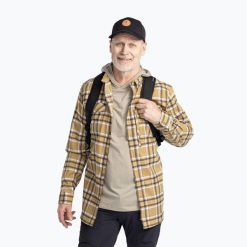Koszula męska Pinewood Abisko Hiking Flanell. Żółte koszule Pinewood, m, bez wzorów, bez kołnierzyka, bez ramiączek. Za 279.99 zł.