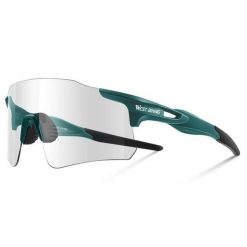 Unisexowe okulary przeciwsłoneczne fotochromowe. Zielone okulary przeciwsłoneczne WEST BIKING. Za 150.92 zł.