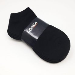 Skarpety techniczne treningowe Ghost - 5 par czarne. Białe buty treningowe Legea, bez wzorów, z elastanu. Za 22.00 zł.
