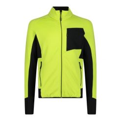 Polarowa kurtka turystyczna CMP. Zielone kurtki CMP, m, bez wzorów, z polaru, bez kaptura. Za 408.80 zł.