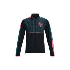 Kurtka dresowa Under Armour RUN ANYWHERE STORM. Czarne kurtki Under Armour, m, bez wzorów, z dresówki, bez kaptura. Za 475.05 zł.