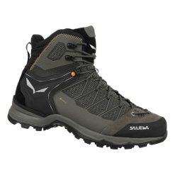 Buty Trekkingowe Męskie Salewa Mtn Trainer Lite Mid Gtx. Szare buty trekkingowe Salewa, bez wzorów, bez zapięcia. Za 949.99 zł.