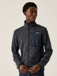 Regatta Kurtka polarowa "Baslinn" w kolorze granatowym rozmiar: XL. Niebieskie kurtki Regatta, xl, bez wzorów, z polaru, bez kaptura. Za 104.64 zł.