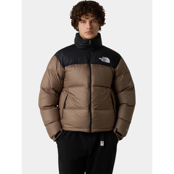 Kurtka Puchowa Męska The North Face M 1996 Retro Nuptse. Brązowe kurtki The North Face, m, bez wzorów, z puchu, bez kaptura. Za 1,430.99 zł.
