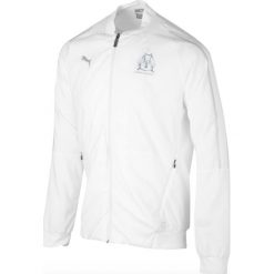Kurtka "Olympique Marseille" w kolorze białym. Kurtki marki Puma. W wyprzedaży za 128.95 zł.