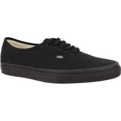 Buty VANS AUTHENTIC VEE3BKA Czarny. Czarne buty trekkingowe Vans, bez wzorów, z tkaniny, bez zapięcia. Za 339.75 zł.