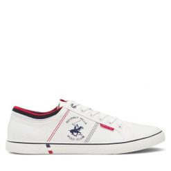 Tenisówki Beverly Hills Polo Club. Białe trampki Beverly Hills Polo Club, m, bez wzorów, bez zapięcia. Za 149.99 zł.