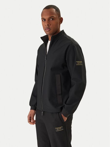 EA7 Emporio Armani Kurtka przejściowa 7M001342 AF16659 Czarny Regular Fit. Czarne kurtki EA7 Emporio Armani, l, bez wzorów, z syntetyku, bez kaptura. Za 854.99 zł.