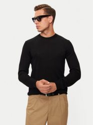 Liu Jo Sweter QXX004 MA27P Czarny Regular Fit. Czarne swetry rozpinane Liu Jo, l, bez wzorów, z wełny, bez kołnierzyka, bez ramiączek. Za 139.99 zł.