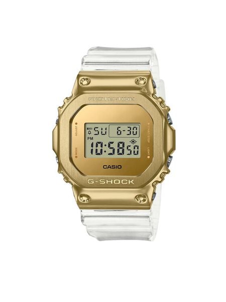 G-Shock Zegarek GM-5600SG-9ER Złoty. Żółte, cyfrowe zegarki G-Shock, złote. Za 779.99 zł.
