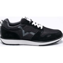Diesel - Buty. Czarne buty sportowe casual marki Diesel, z materiału. W wyprzedaży za 359.90 zł.
