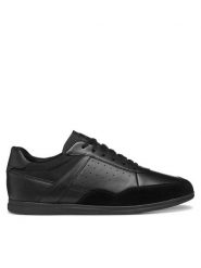 Geox Sneakersy U Renan U554GC 08522 C9999 Czarny. Czarne buty sportowe casual Geox, bez wzorów, ze skóry, bez zapięcia. Za 289.99 zł.