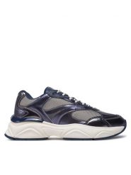 KARL LAGERFELD Sneakersy Komet KL56524M Granatowy. Niebieskie buty sportowe casual KARL LAGERFELD, bez wzorów, z materiału, bez zapięcia. Za 769.99 zł.