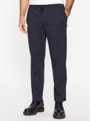 Only & Sons Spodnie materiałowe 22026131 Granatowy Tapered Fit. Niebieskie spodnie materiałowe Only & Sons, m, bez wzorów, z materiału. Za 159.99 zł.