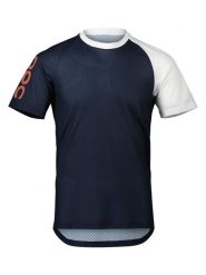 POC Koszulka kolarska "MTB Pure" w kolorze granatowo-białym rozmiar: XS. Białe t-shirty sportowe POC, bez wzorów, bez ramiączek, rowerowe. Za 165.95 zł.