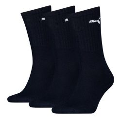 Puma Skarpety Sport Crew 3-Pack 88035519. Niebieskie skarpetki sportowe Puma, bez wzorów. Za 45.99 zł.