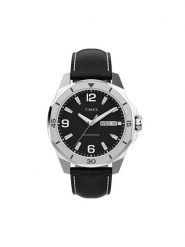 Timex Zegarek Essex TW2W79800 Czarny. Czarne, analogowe zegarki Timex. Za 379.99 zł.