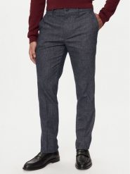 Tommy Hilfiger Spodnie materiałowe MW0MW36735 Granatowy Regular Fit. Niebieskie spodnie materiałowe Tommy Hilfiger, m, bez wzorów, z bawełny. Za 169.99 zł.