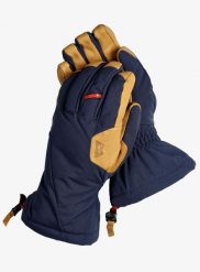 Rękawiczki wodoodporne Mountain Equipment Guide Glove. Niebieskie rękawiczki MOUNTAIN EQUIPMENT, na zimę, bez wzorów, z materiału. Za 396.00 zł.
