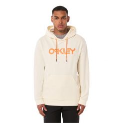 Bluza Sportowa z Kapturem Męska Oakley B1B PO Hoodie 2.0. Białe bluzy z kapturem Oakley, m, bez wzorów, z kapturem. Za 176.99 zł.
